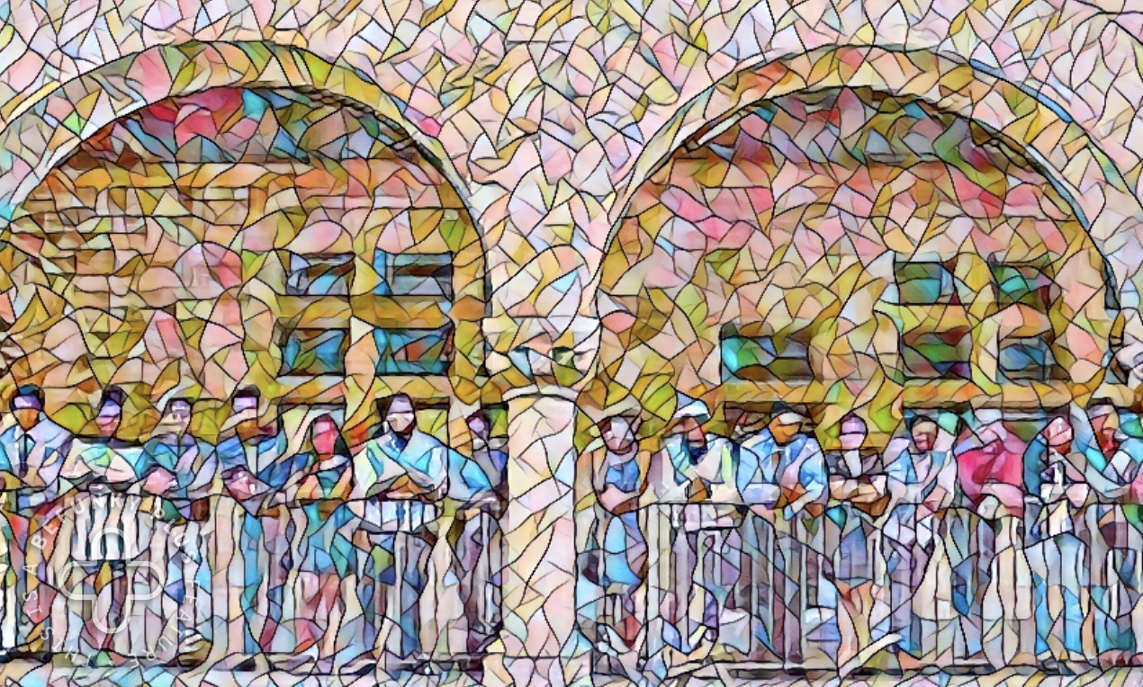 Mosaic Art of Stanford Black Engineers at Wallenberg