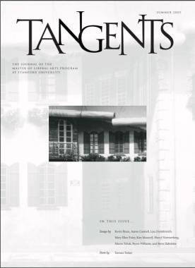 Tangents 2005 cover image with a photo of several windows